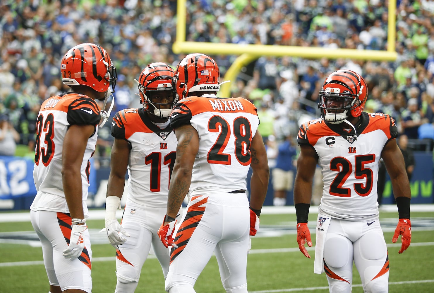 PHOTOS: Cincinnati Bengals lose season opener to Seattle Seahawks