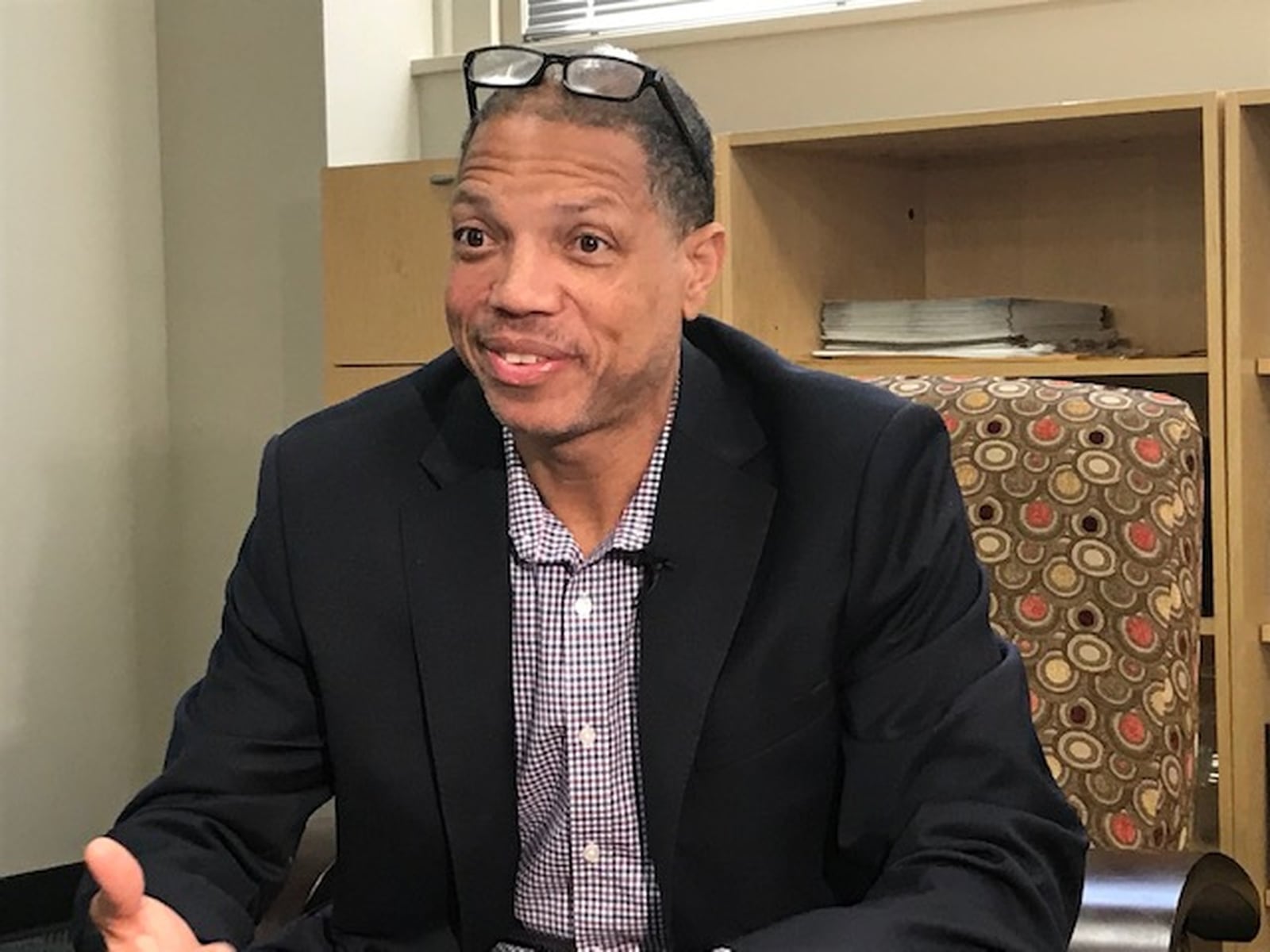 Former State Rep. Clayton Luckie spoke to Dayton Daily News and News Center 7 reporters in November about his conviction on a federal mail fraud charge. Staff photo