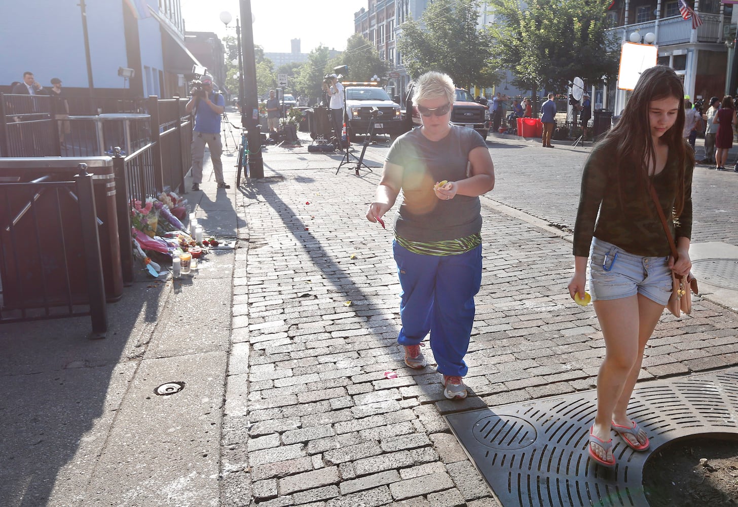 PHOTOS: What Oregon District looks like the day after mass shooting