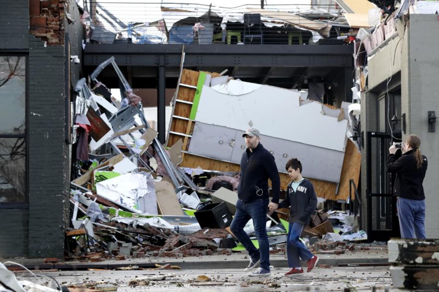 PHOTOS: Tornadoes slam into Nashville, central Tennessee