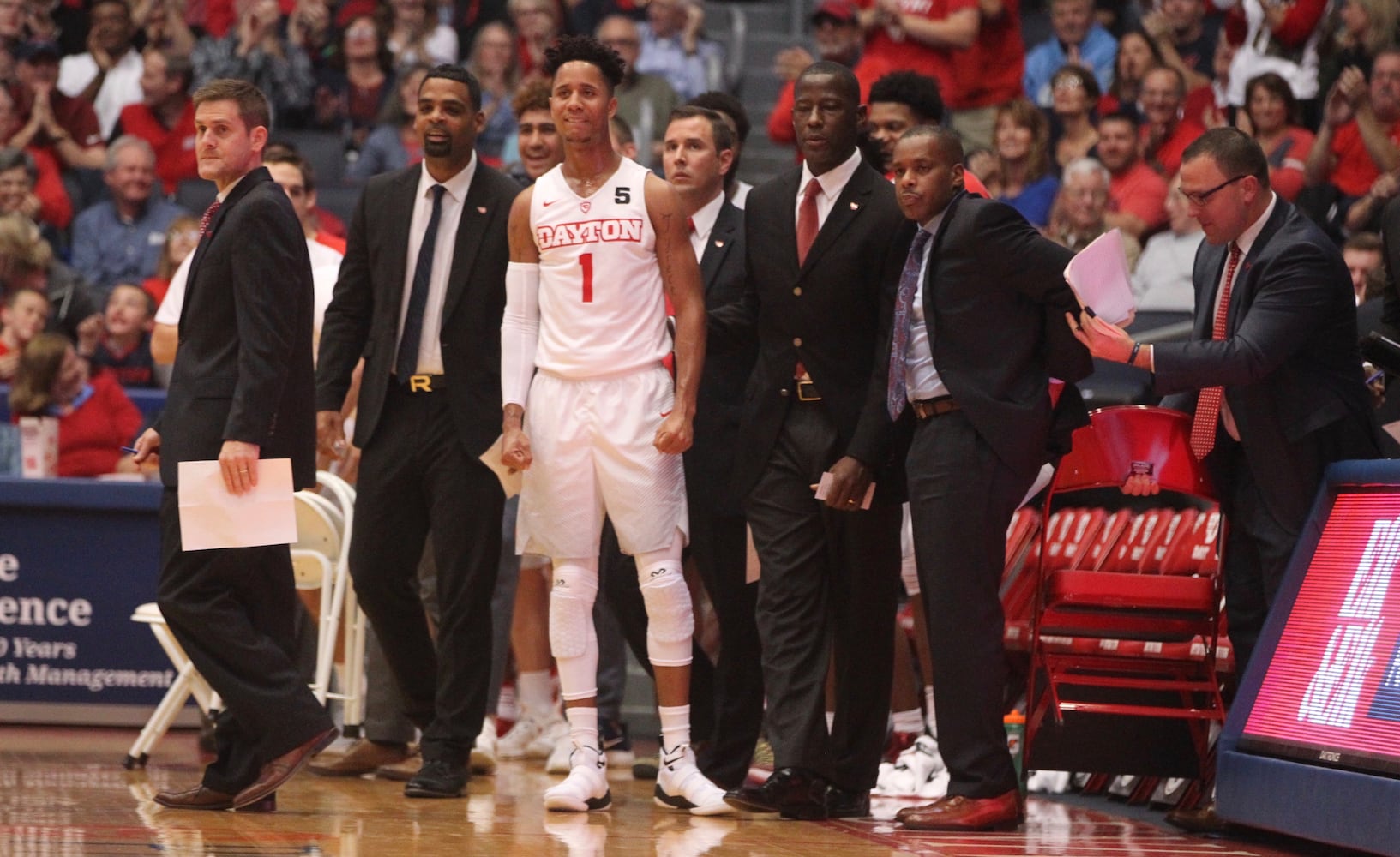 Photos: Dayton beats Ohio Dominican in exhibition