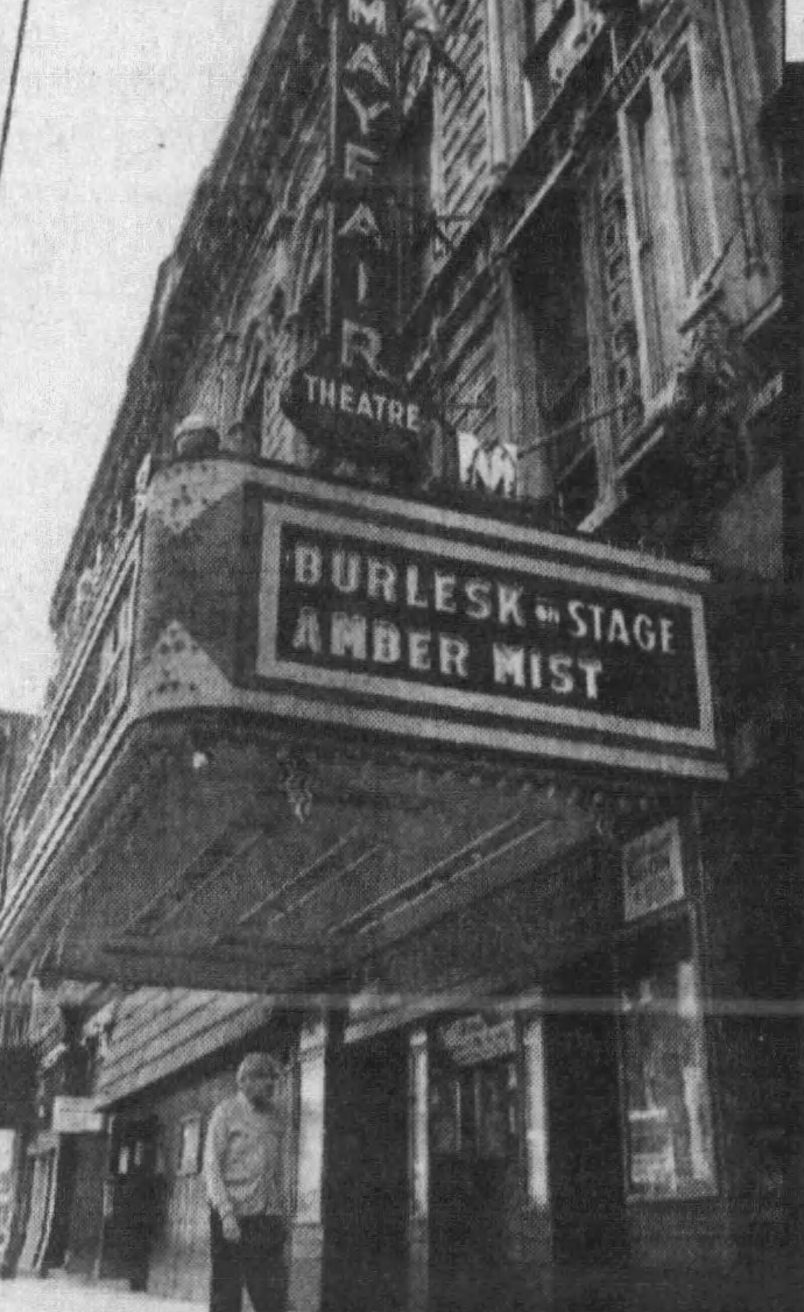 Gebhart Opera House was later named Mayfair Theatre. DAYTON DAILY NEWS ARCHIVES