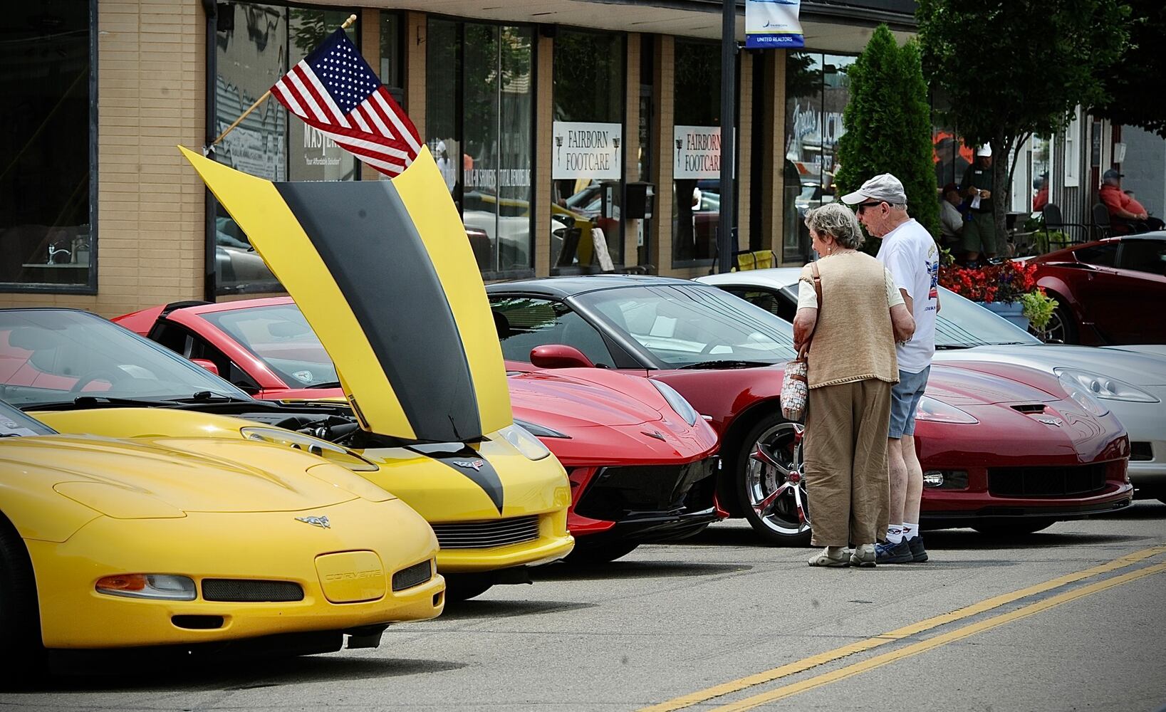 Dayton, Corvette, Cloud in Fairborn, Schoo