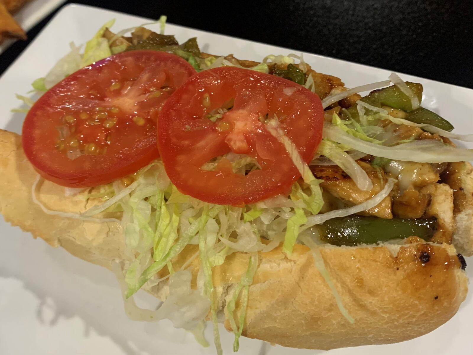 Steak Thyme Bar & Grill is located at103 N. Springboro Pike in Miamisburg. Pictured is the Chicken Teriyaki Philly. STAFF/NATALIE JONES