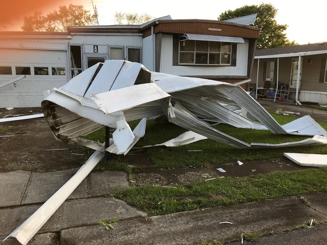 PHOTOS: Daylight reveals widespread damage from Monday storms