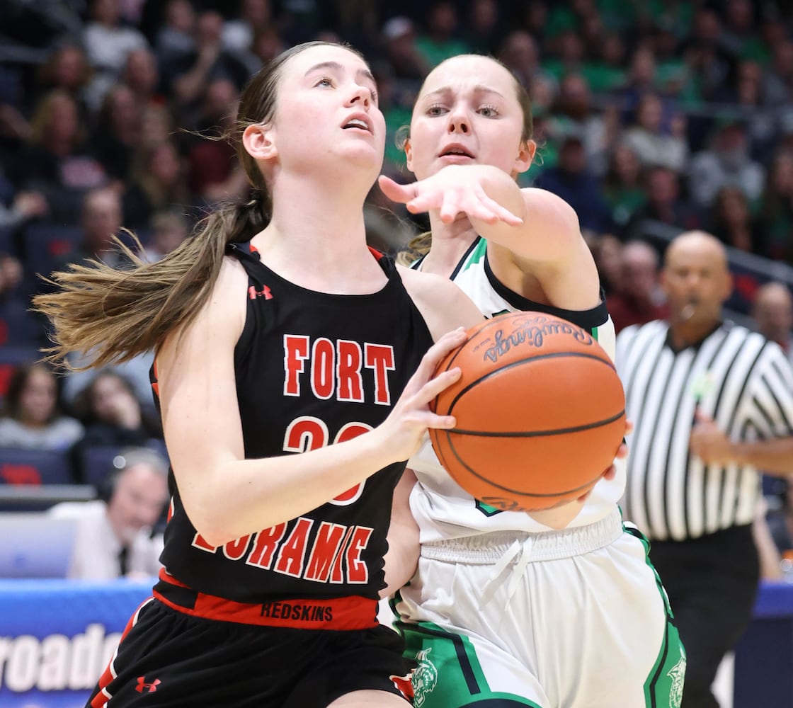 Fort Loramie vs. Waterford Division VII girls basketball state final