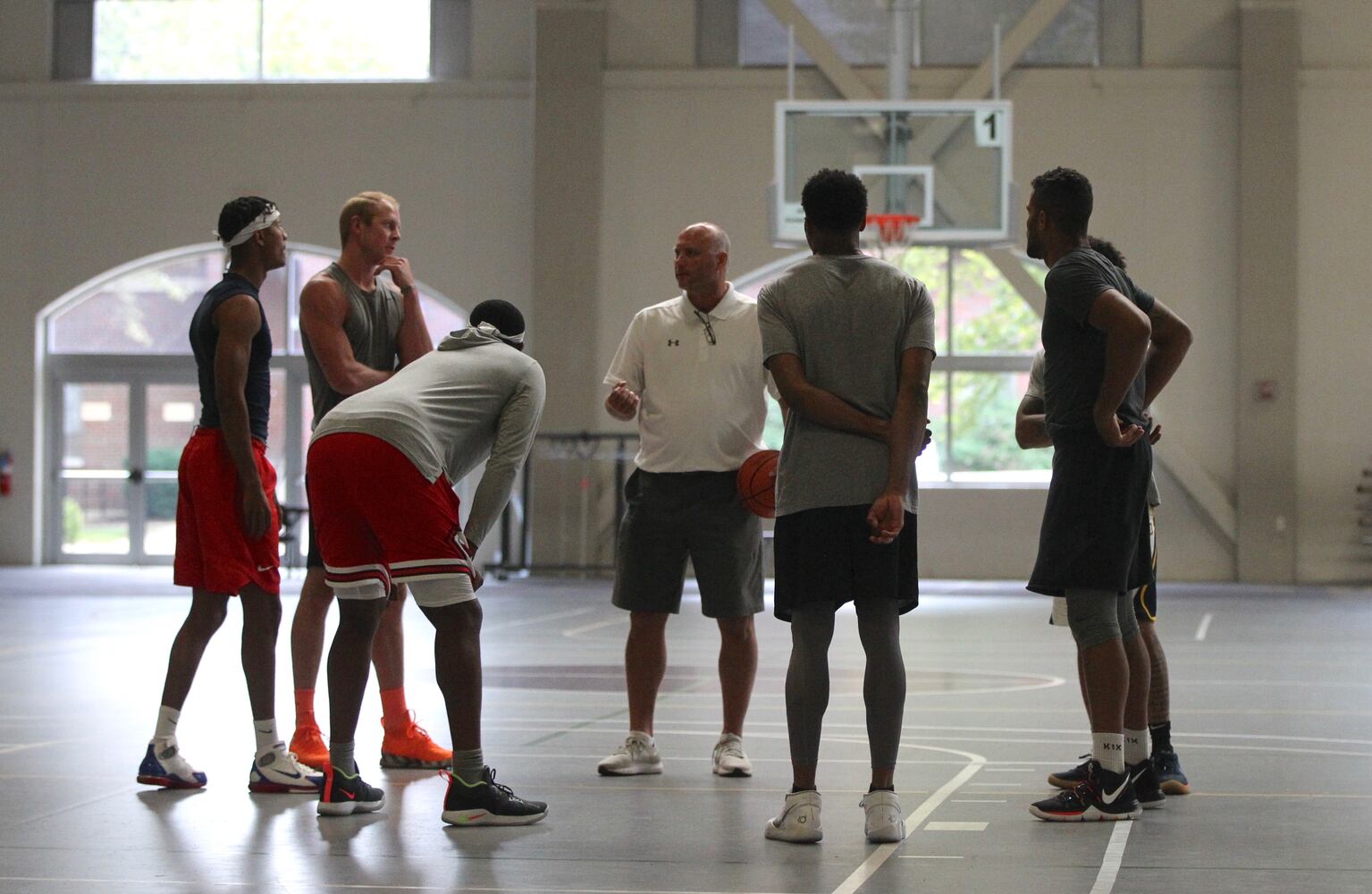 Photos: Dayton Flyers alumni team practices for The Basketball Tournament