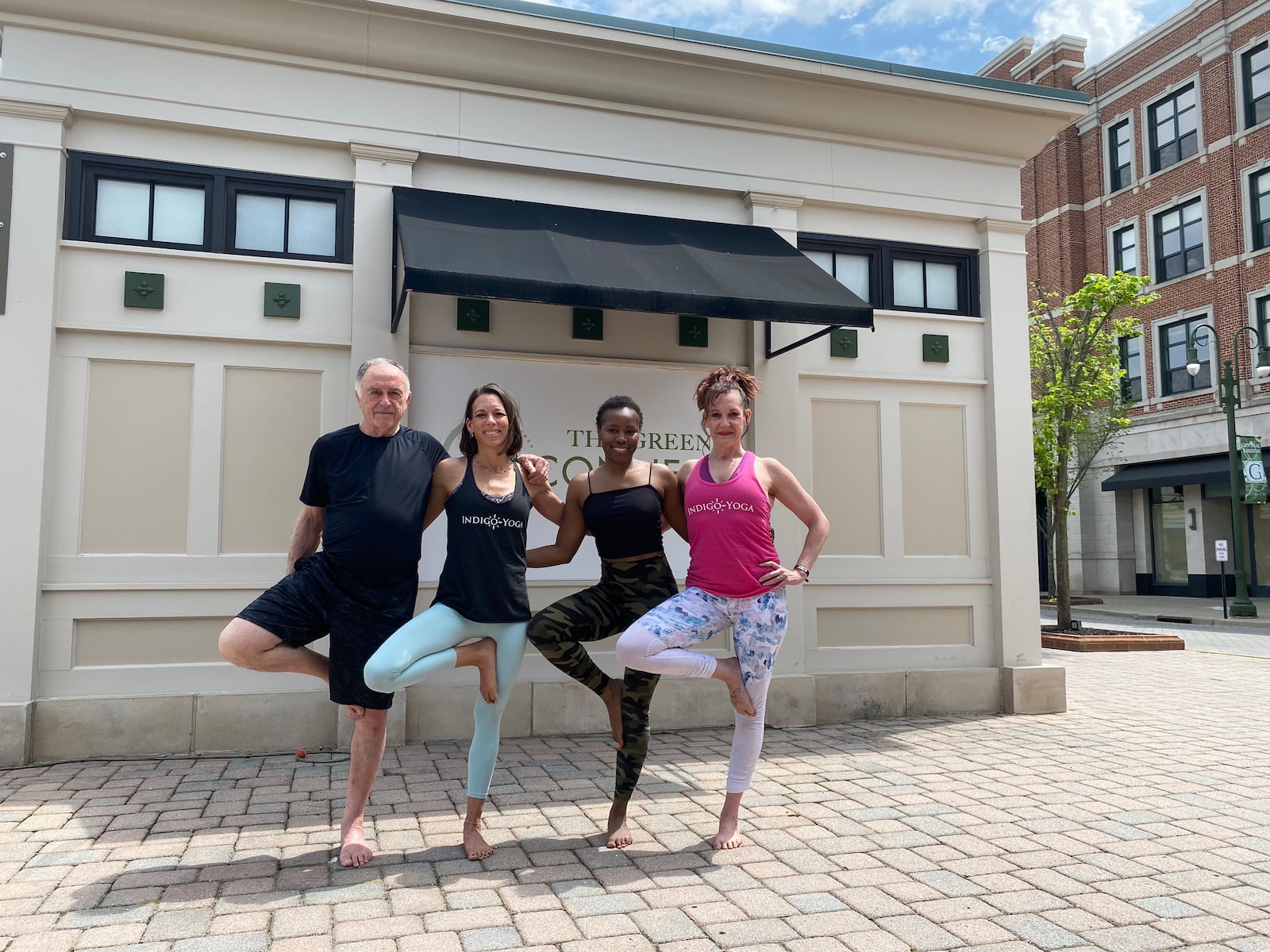 Indigo Yoga offers free yoga at The Greene monthly through October - CONTRIBUTED