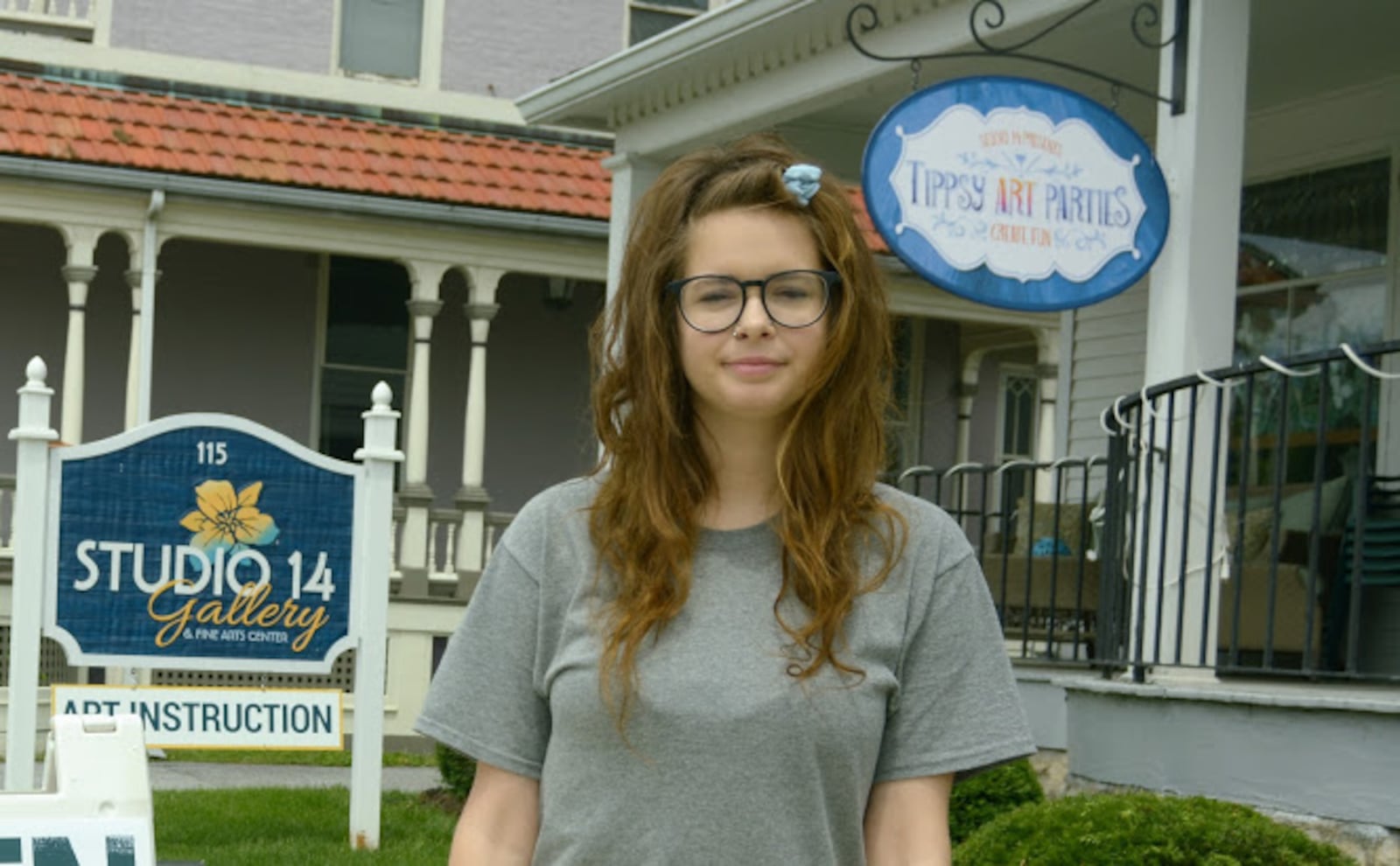 Monica Alexander, a 20 year-old graphic designer from Cincinnati who works in Tipp City, says that communication is at the root of the nation's polarization. "We're pretty divided with communication," Alexander said. "Everyone has a different view and it seems that everyone is kind of scattered."