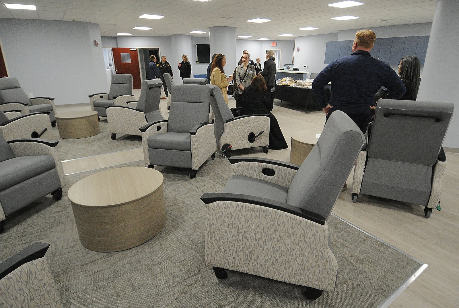 Inside the new Montgomery County Crisis Receiving Center. MARSHALL GORBY\STAFF