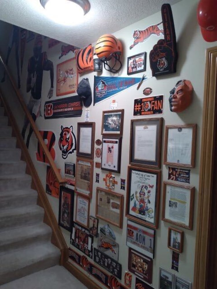 Die-hard fans show us their "Bengals Cave"