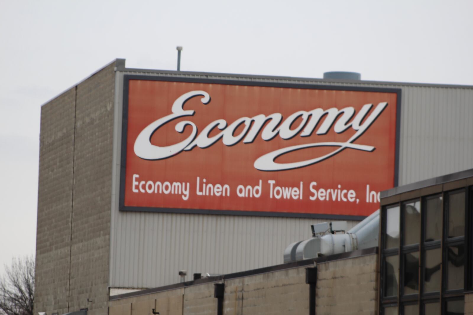 Economy Linen and Towel Service Inc.'s facility at 80 Mead St. in downtown Dayton. CORNELIUS FROLIK / STAFF