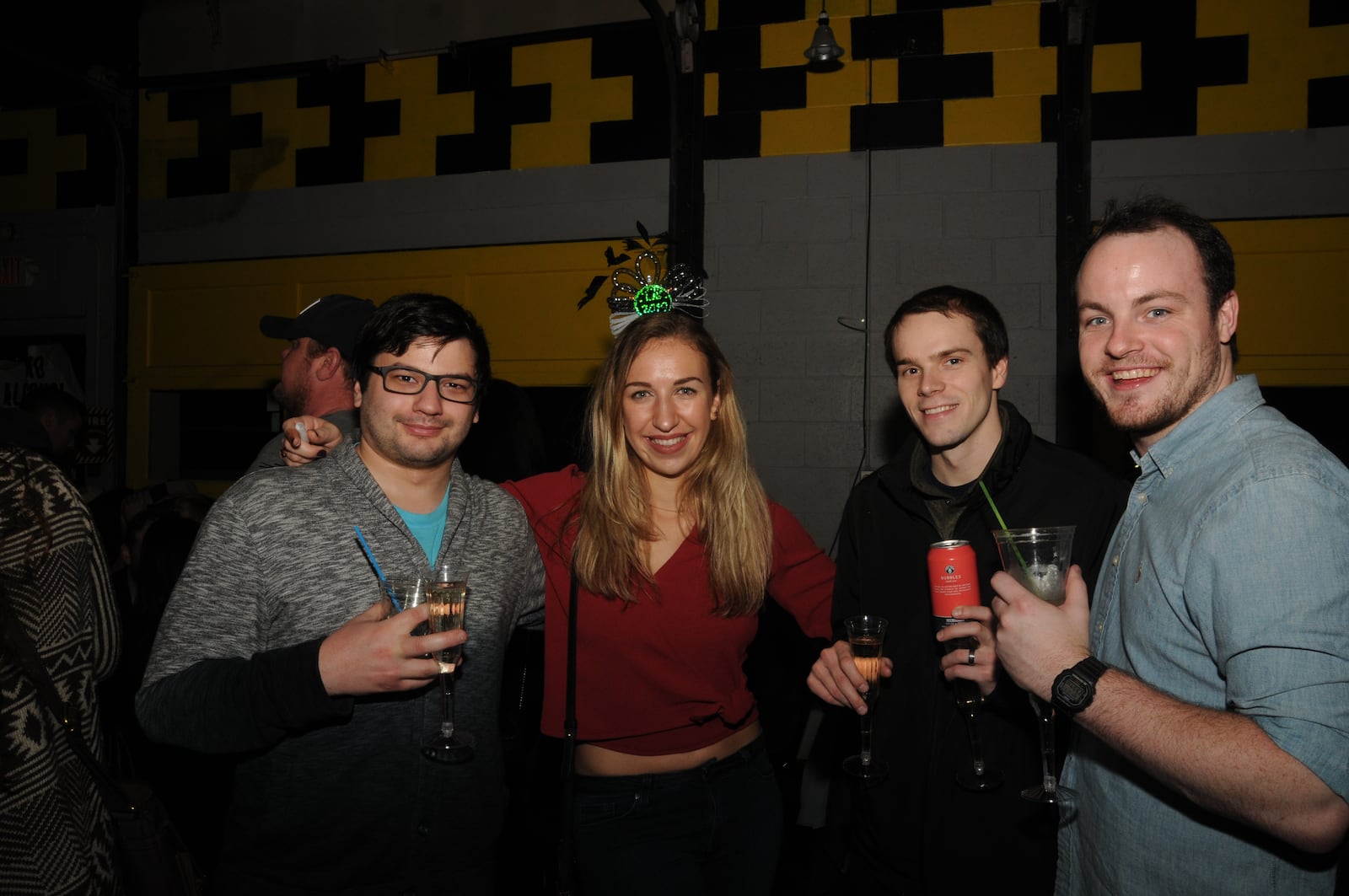 The Yellow Cab Tavern's New Year's Eve celebration. DAVID MOODIE / CONTRIBUTING PHOTOGRAPHER