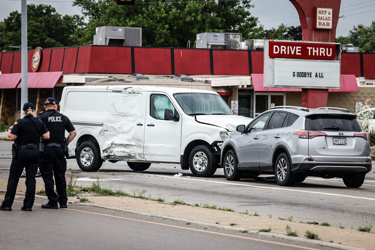 Moraine crash