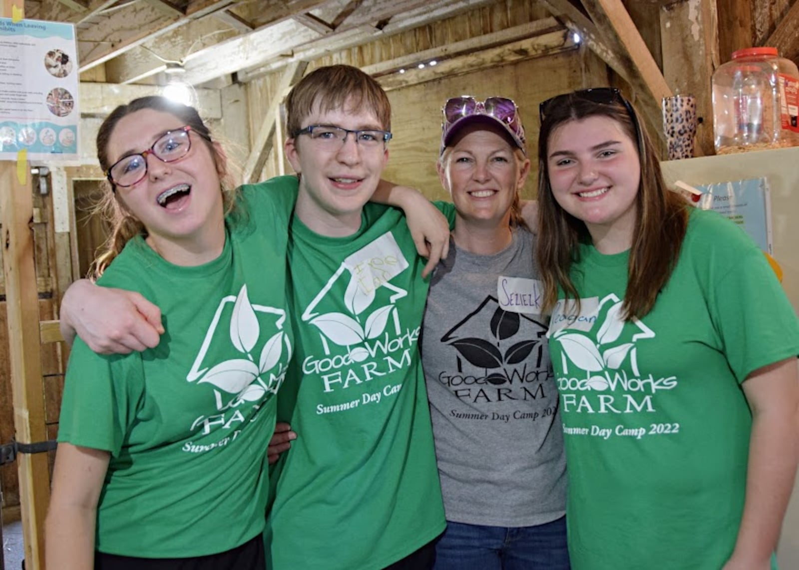 Summer camp at Good Works Farm in Waynesville has expanded to two weeks to allow more campers to participate. 