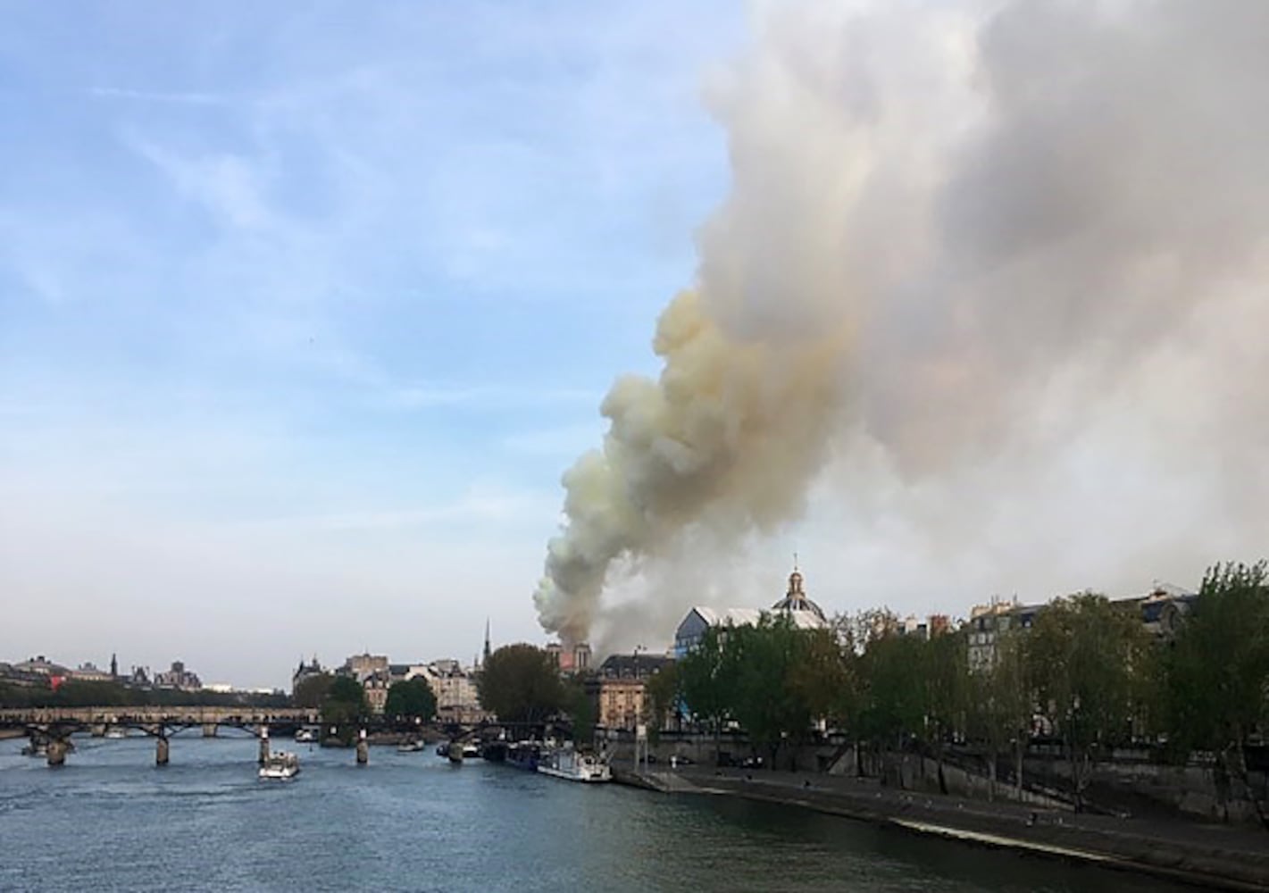 Photos: Paris’ Notre Dame Cathedral on fire