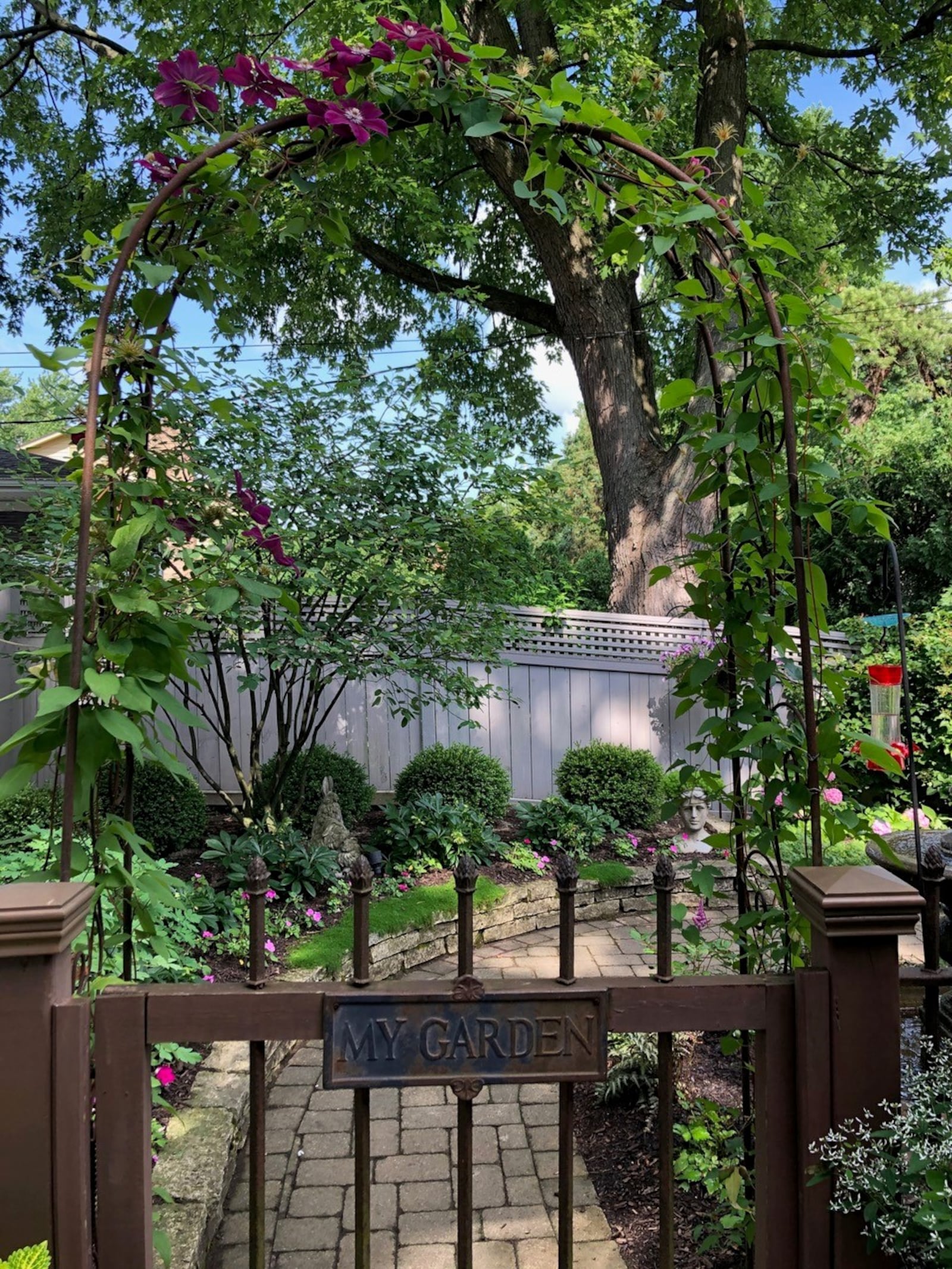 Area gardeners share their passion with the public. This photo is from the upcoming Garden Club of Dayton tour. CONTRIBUTED