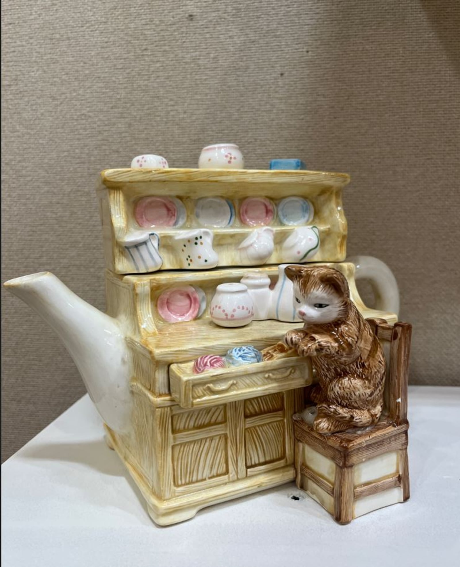 “Tea Anyone: The Roop Teapot Collection” will be on display through June 25. CONTRIBUTED