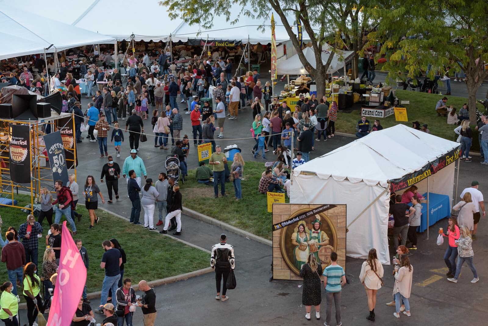 The Dayton Art Institute’s 50th Oktoberfest returned to the museum’s grounds in the Grafton Hill neighborhood from Saturday, Sept. 25 through Sunday, Sept. 26, 2021. Last year’s festival was held virtually due to the COVID-19 pandemic. Did we spot you there on Saturday? TOM GILLIAM / CONTRIBUTING PHOTOGRAPHER