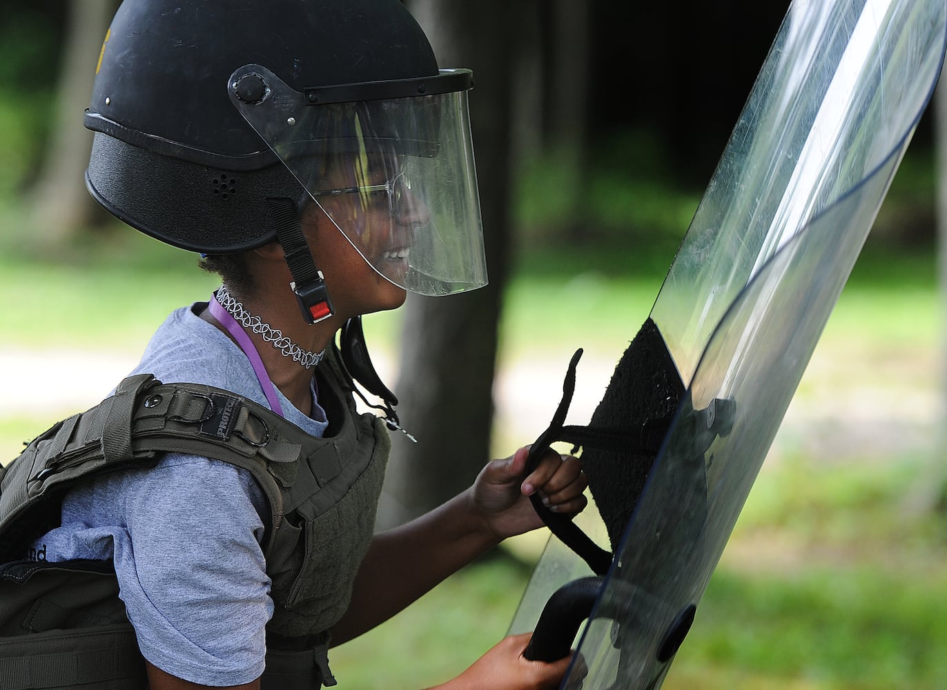 police and youth camp