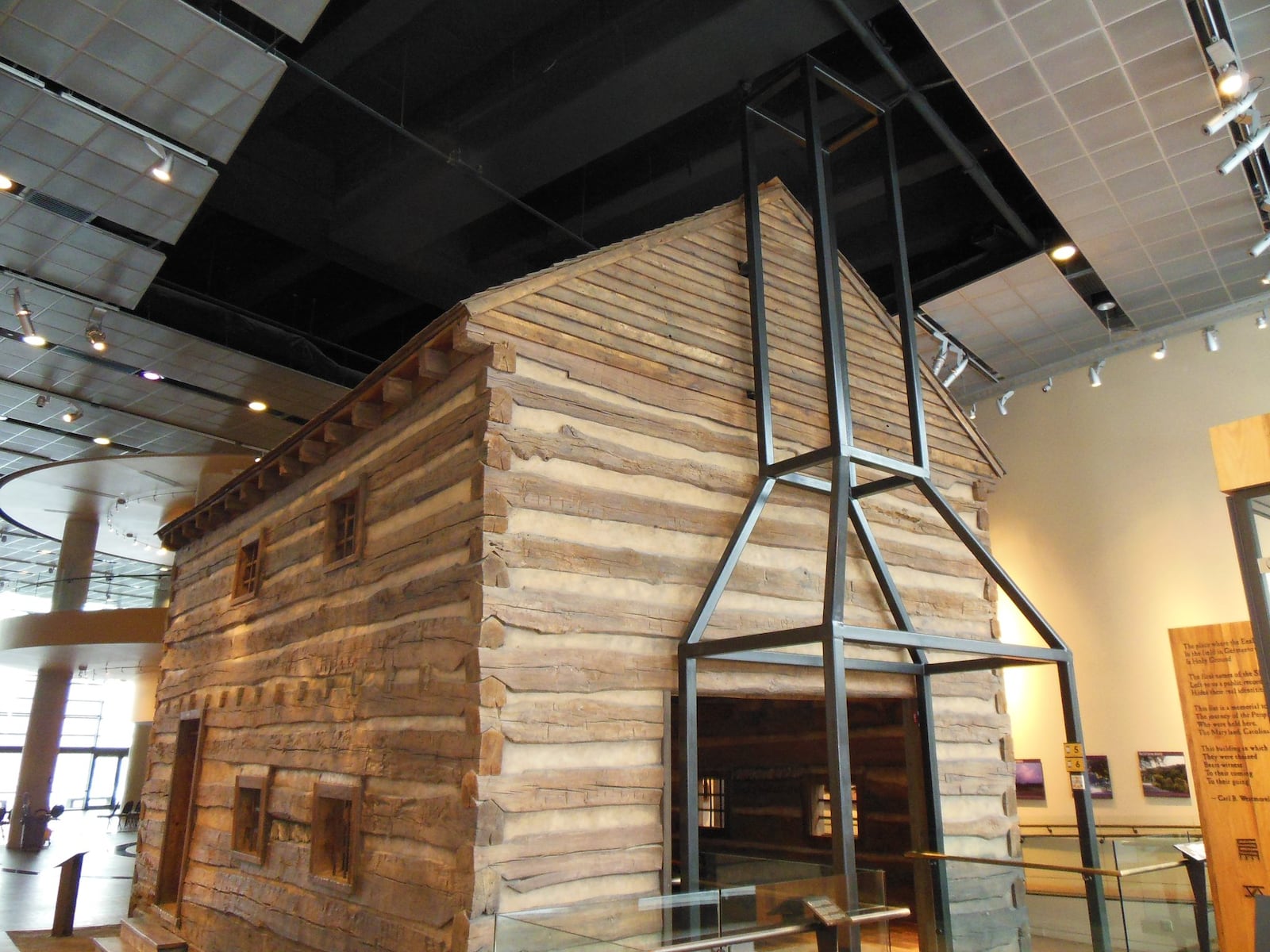 The Slave Pen at National Underground Railroad Freedom Center is similar to the Slave Pen in Washington D.C., where Solomon Northup was held briefly after he was kidnapped into slavery. CREDIT Image courtesy of National Underground Railroad Freedom Center