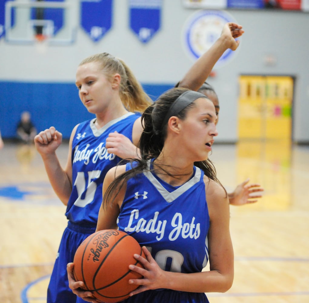 PHOTOS: Franklin Monroe vs. Troy Christian girls basketball