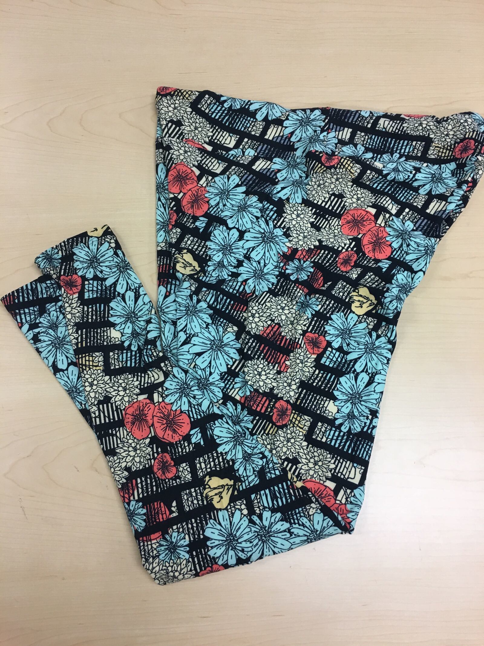 LuLaRoe leggings come in assorted colors, patterns and sizes meant to flatter all figures. CONTRIBUTED