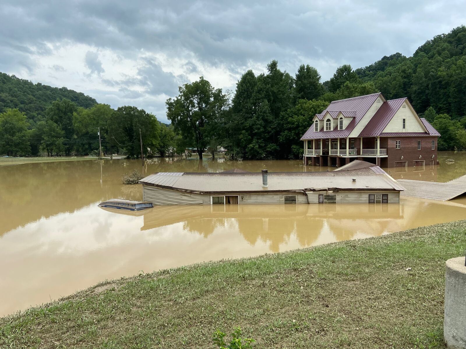 Ohio Task Force 1's search and rescue operations in Kentucky on July 29, 2022. Credit: Ohio Task Force 1's Facebook Page.