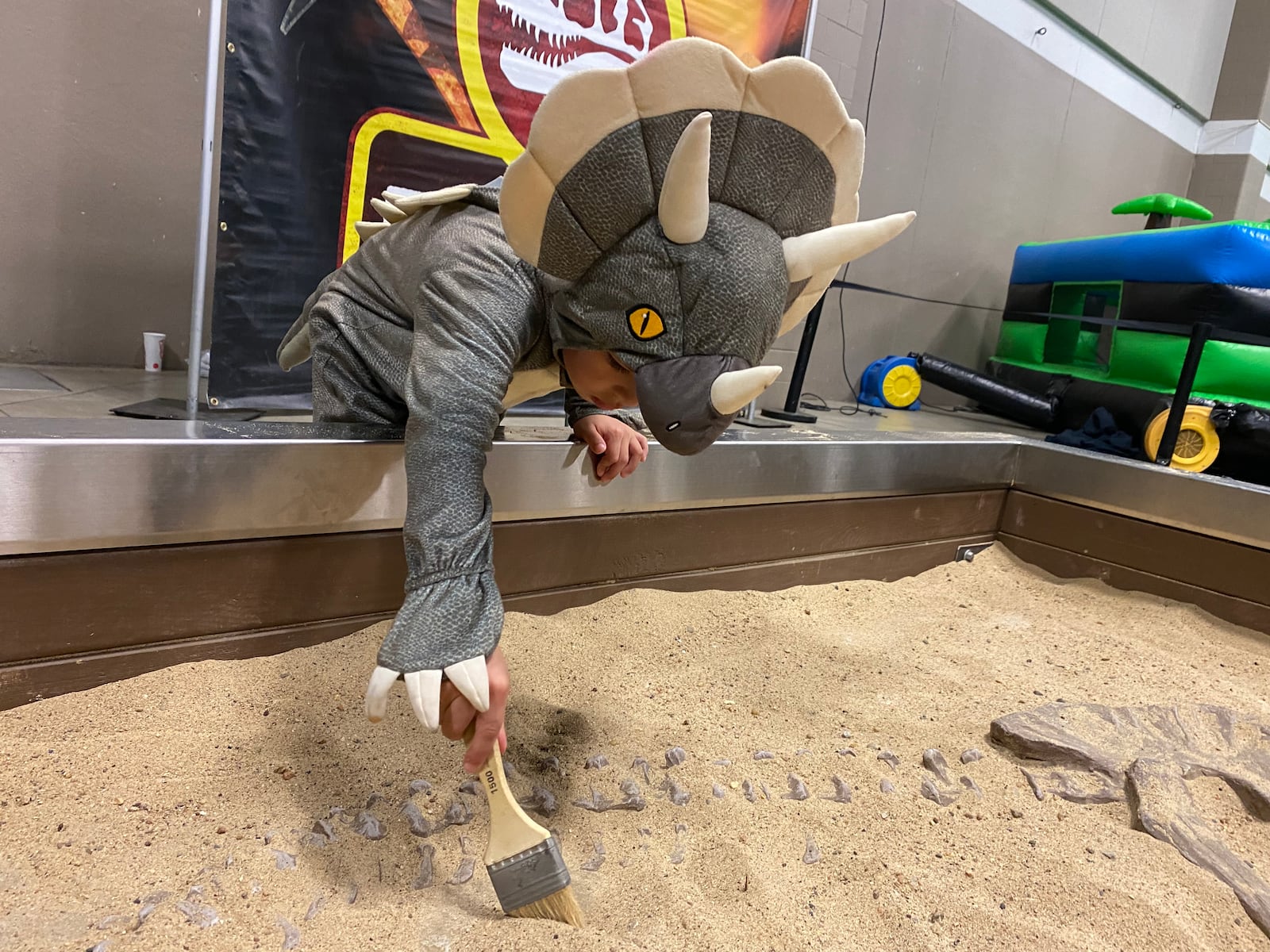 Dinosaur Adventure is bringing realistic, life-sized dinosaurs to the Dayton Convention Center this weekend (CONTRIBUTED PHOTO).