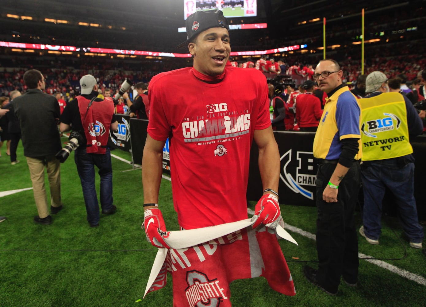 Photos: Ohio State Buckeyes celebrate Big Ten Championship