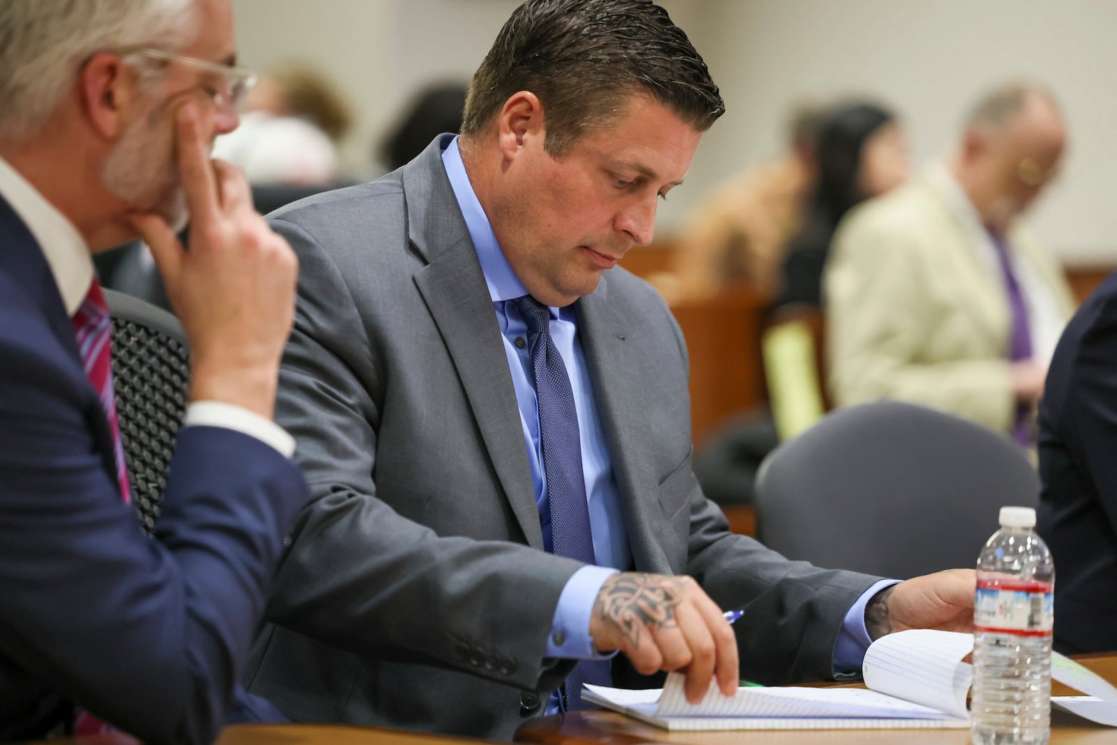 FILE - Jeffrey Nelson appears during his murder trial Wednesday, June 26, 2024, at the Maleng Regional Justice Center in Kent, Wash. (Kevin Clark/The Seattle Times via AP, File)