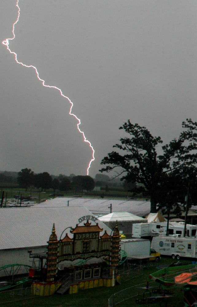 Miami Valley lightning strikes