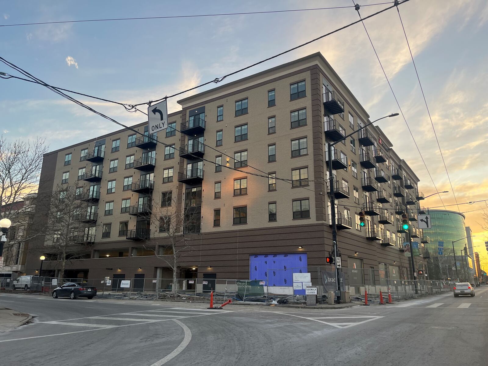 The Monument apartments at 140 E. Monument Ave. in the Water Street District in downtown Dayton. CORNELIUS FROLIK / STAFF