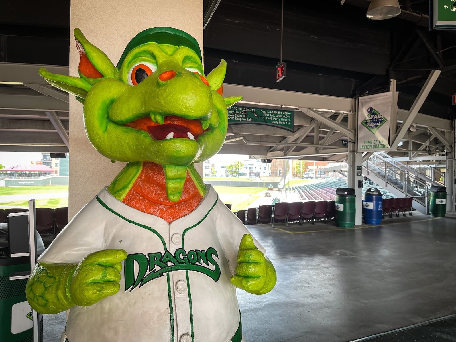 Dayton Dragon's opening day is Tuesday May 11, 2021.