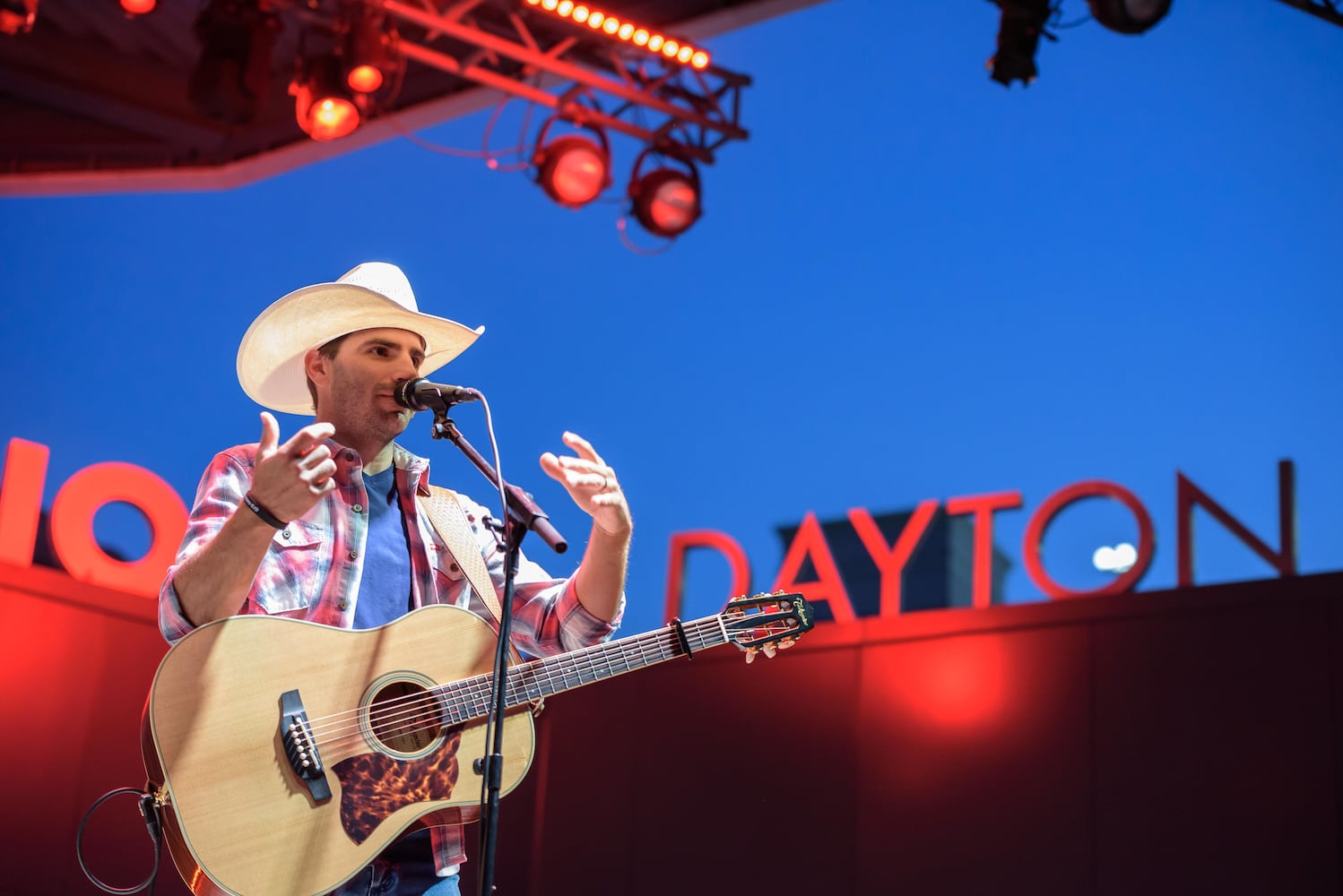 PHOTOS: Honoring our Veterans - Mitch Rossell with Guitars4Heroes live at Levitt Pavilion