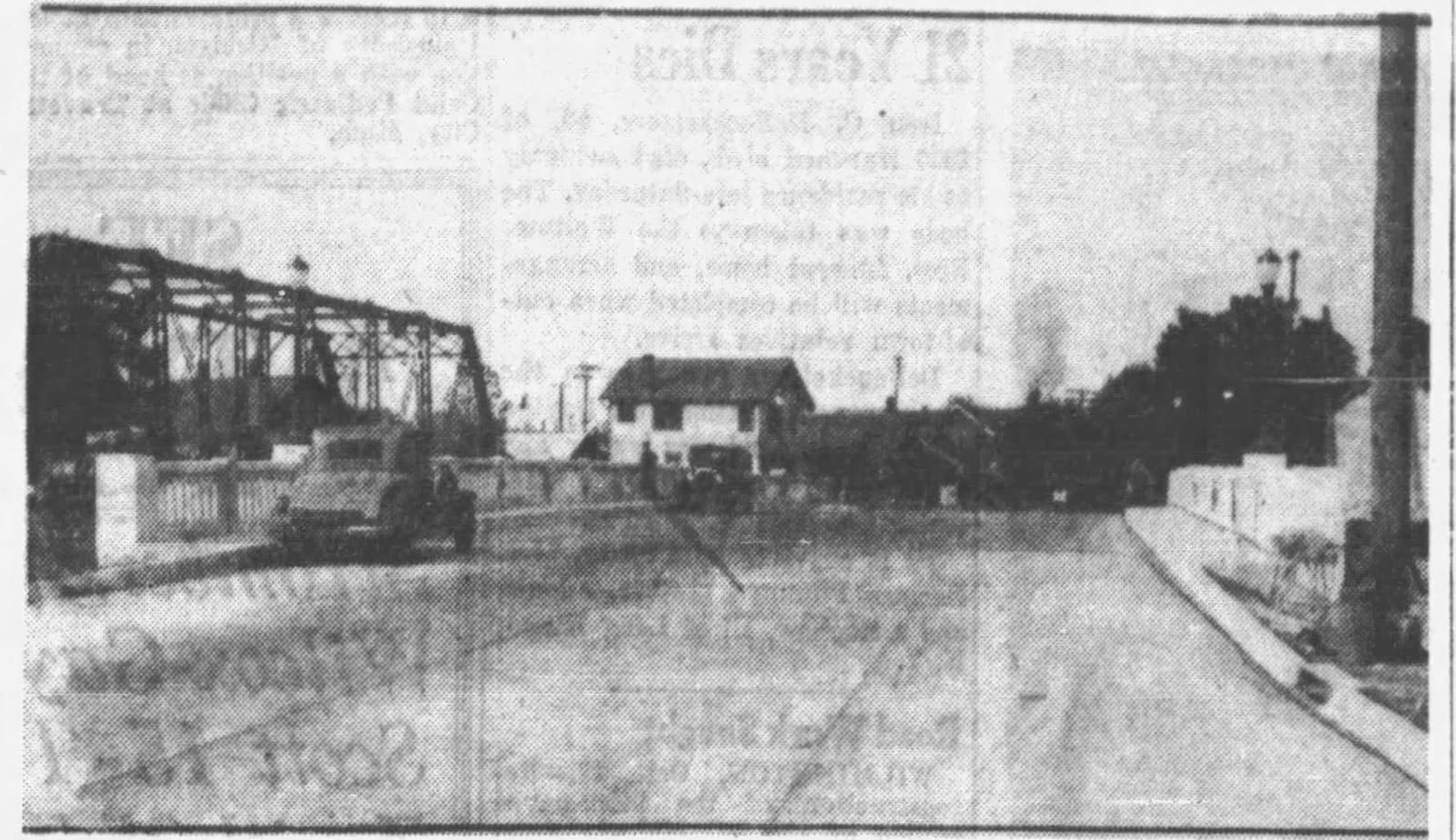 Oct. 13, 1935: New Franklin bridge is open to traffic. DAYTON DAILY NEWS ARCHIVES