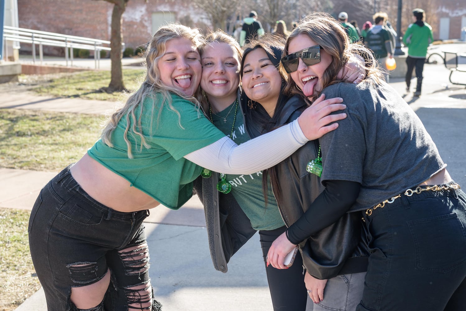 PHOTOS: Early St. Patrick's Day celebration on UD campus