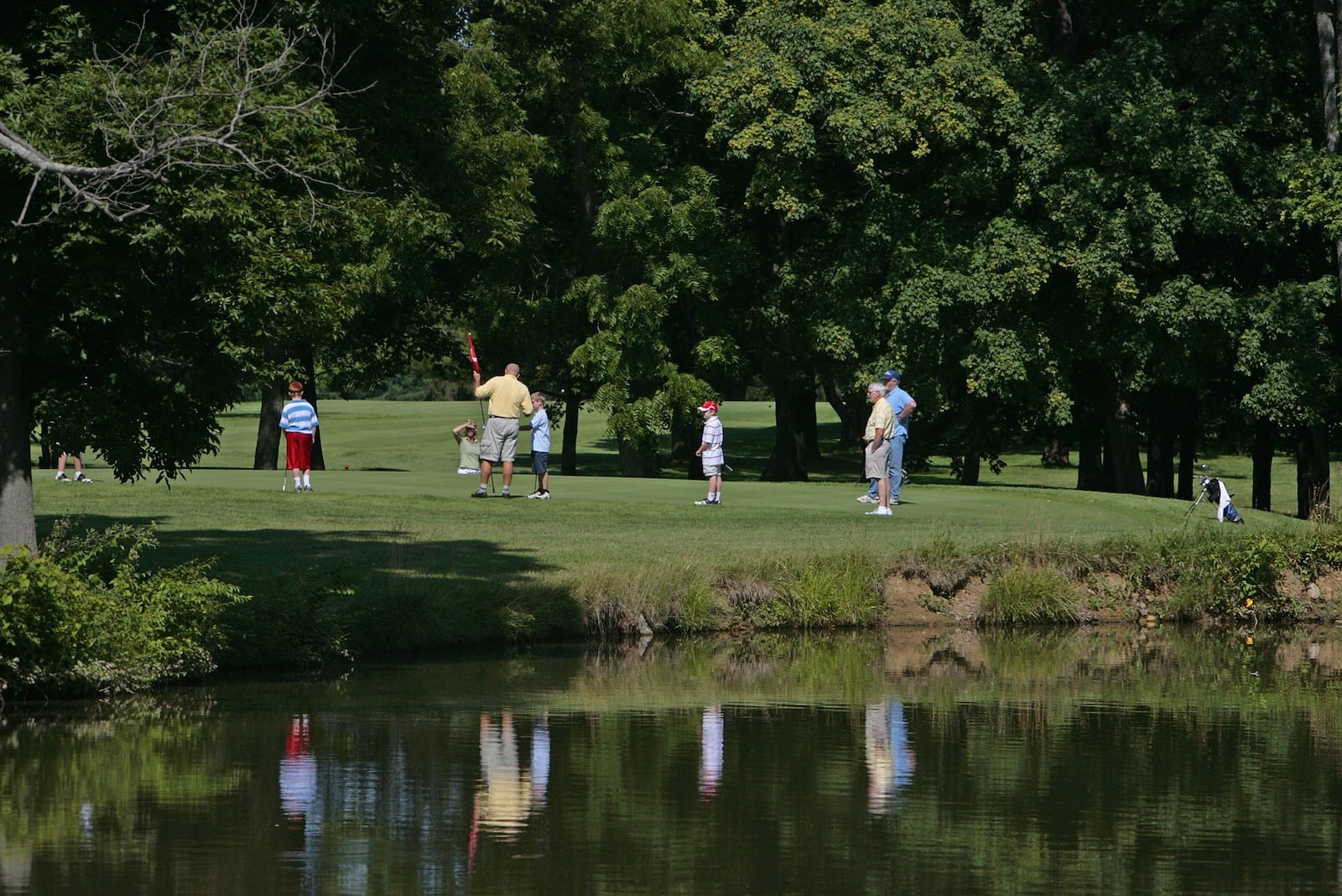 Armco Park, located on Ohio 741 and Greentree Road in Turtlecreek Twp, features a golf course, fishing lake, tennis courts, disc golf and picnic shelters. FILE PHOTO