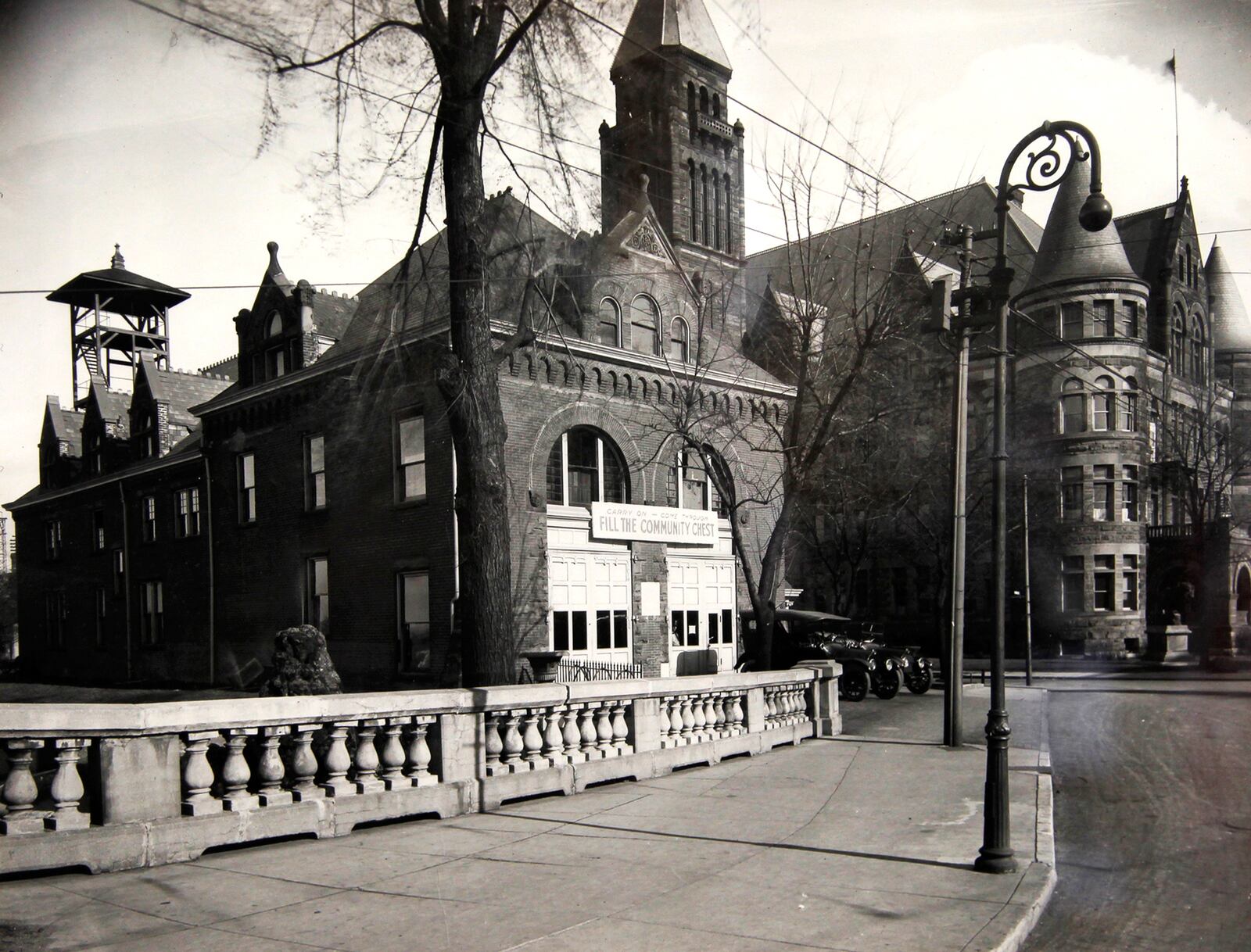 Dayton Firehouse No. 4 was built at the intersection of Main Street and Monument Avenue. Across the street is Steele High School.  PHOTO: DAYTON FIRE DEPARTMENT