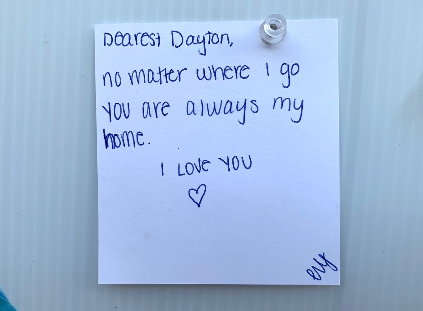 PHOTOS: Messages of heartbreak and hope cover the Tree of Life memorial honoring those killed in the Oregon District mass shooting