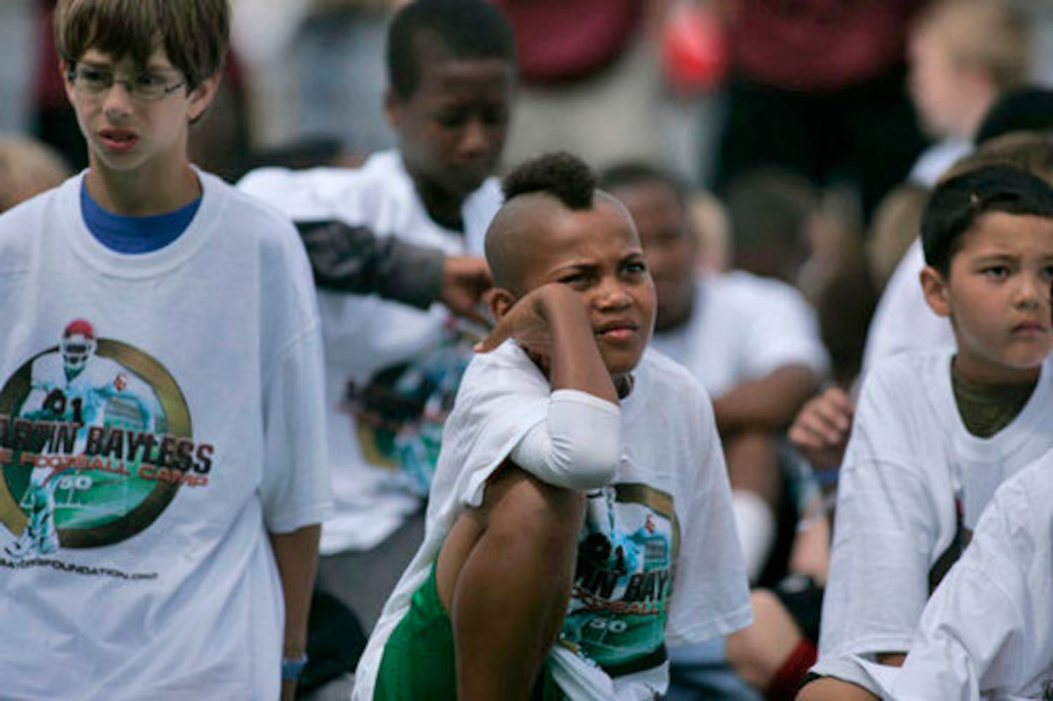 Martin Bayless football camp 2010