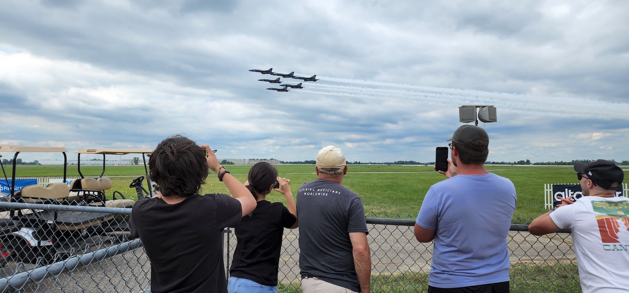 Dayton Air Show Sunday scenes