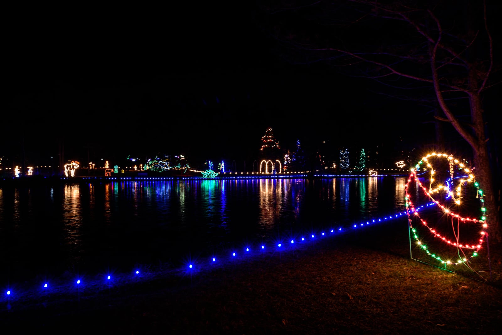 The Woodland Lights, located in Countryside Park, 895 Miamisburg-Centerville Road, in Washington Twp. is one of the longest-running and most popular annual lights festivals in the Miami Valley area. The Christmas light display is open from 6 p.m. to 9 p.m. from Nov. 23 to Dec. 23. TOM GILLIAM / CONTRIBUTING PHOTOGRAPHER