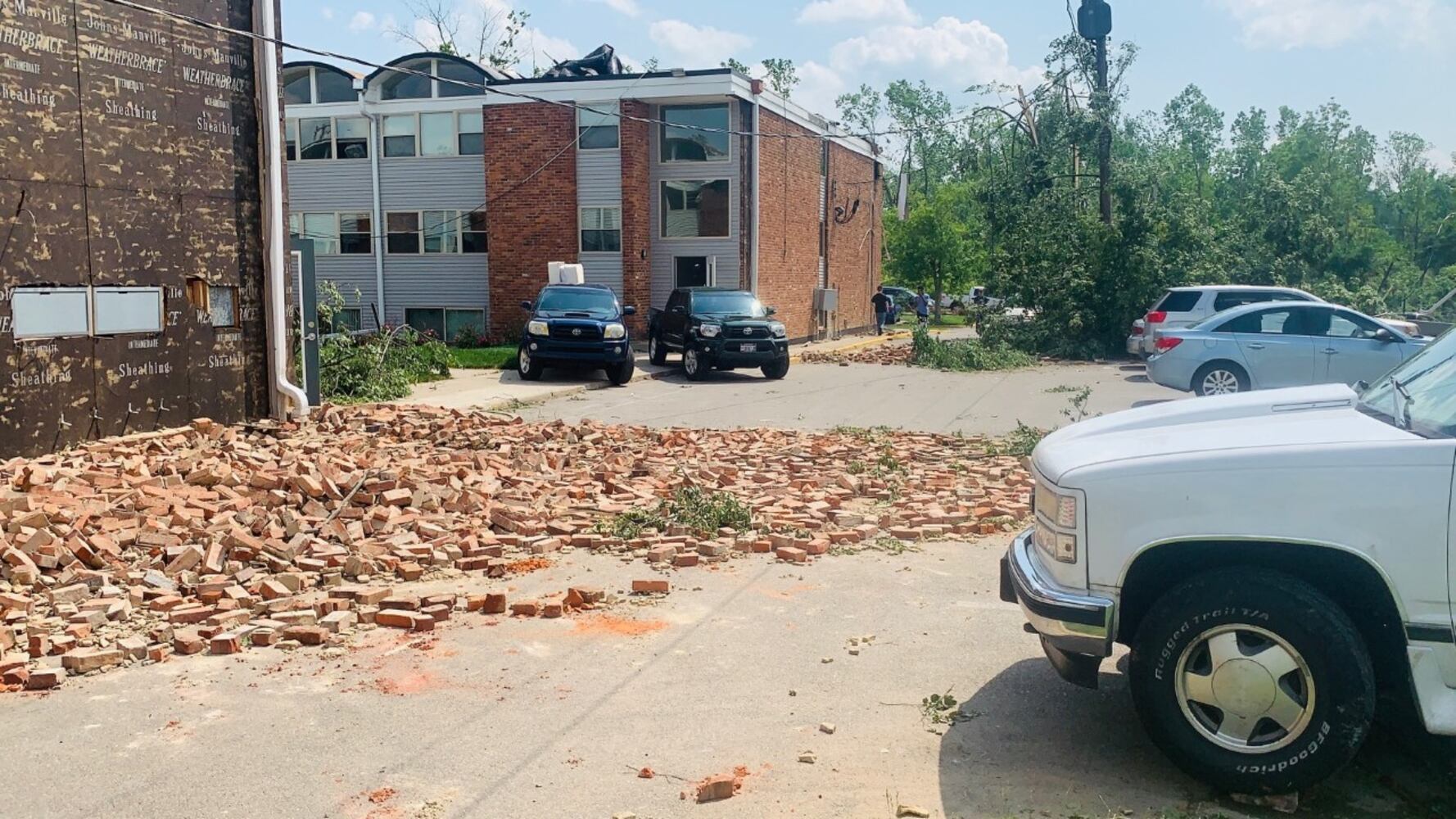 PHOTOS: Daylight reveals widespread damage from Monday storms