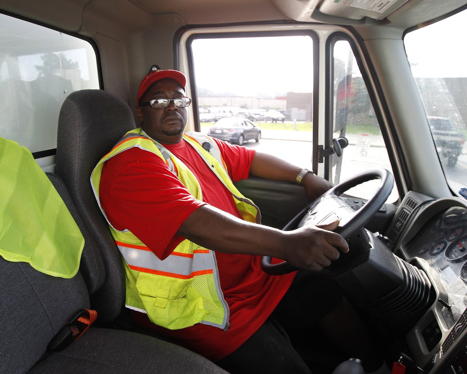 James E. Shorter, Jr., lost his at Delph in 2008 and, after bouncing around for a while at jobs that paid nothing close to his Delphi wage, he took forklift  and truck driver training through Montgomery County’s program for dislocated workers. As a result he was able to get a job driving for Relay Express. TY GREENLEES / STAFF