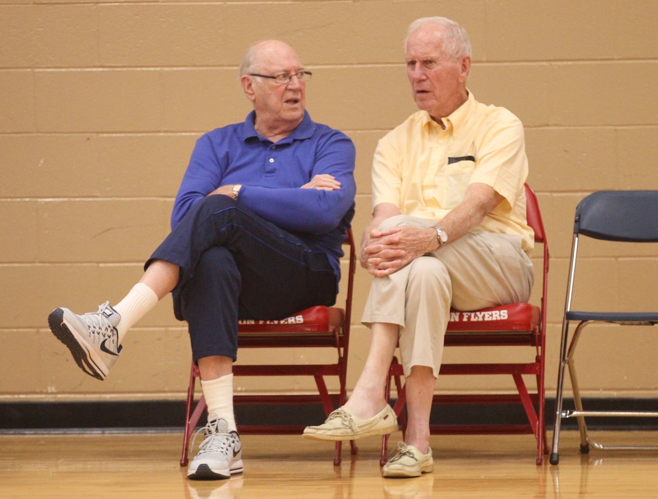 Photos: Dayton Flyers working out at Cronin Center