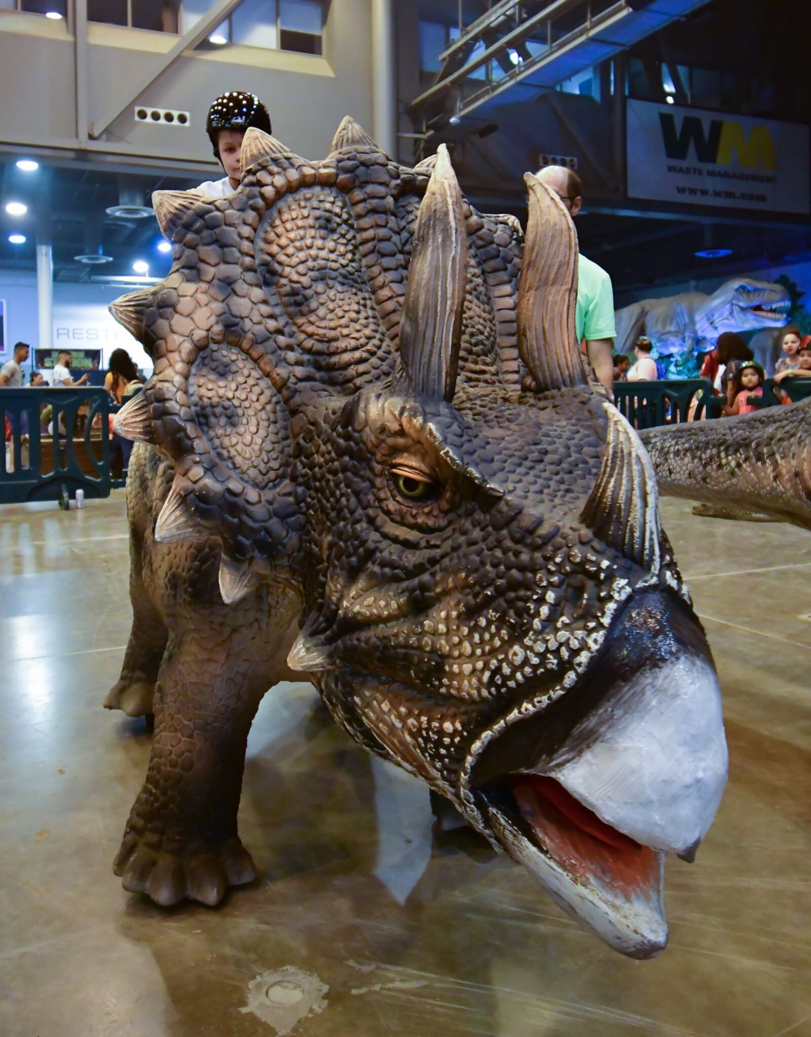 Jurassic Quest is coming and now bringing more than 100 true-to-life size dinosaurs and prehistoric marine creatures to Cincinnati’s Duke Energy Center. CONTRIBUTED