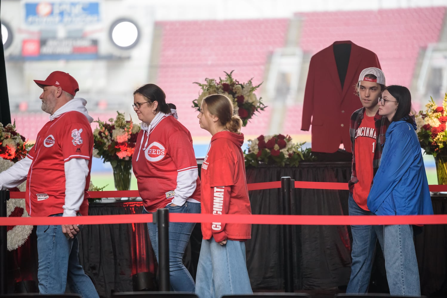 PHOTOS: Pete Rose Memorial Visitation at Great American Ball Park