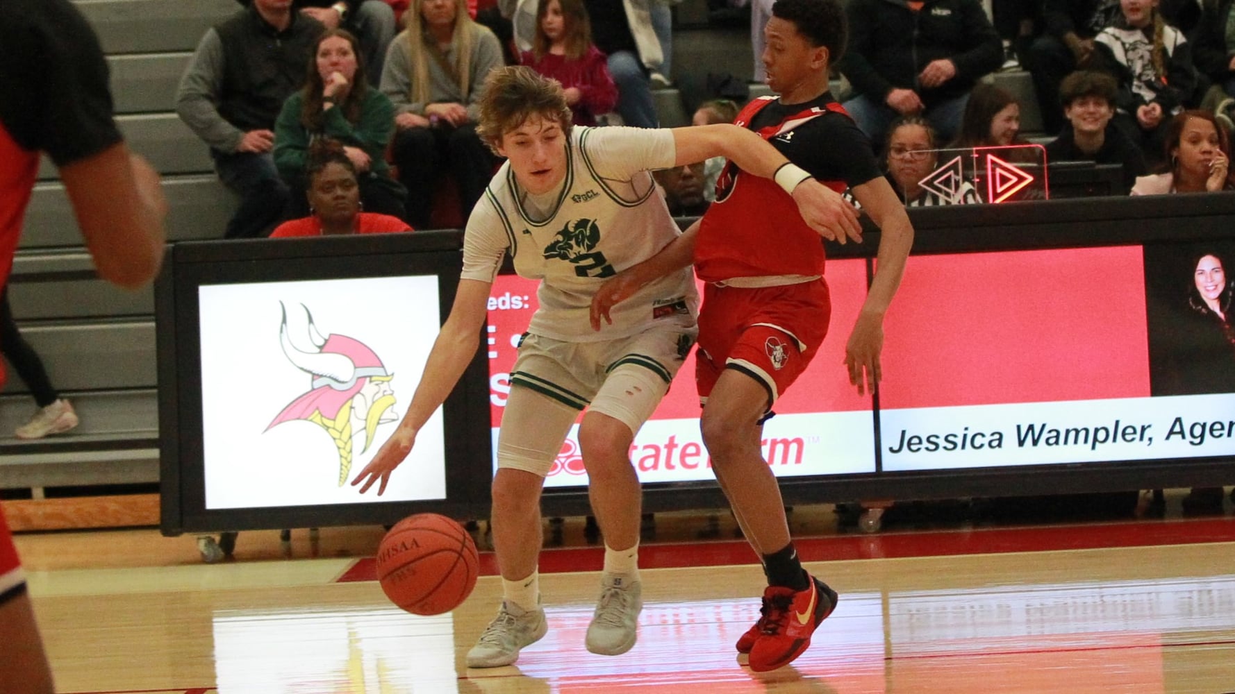 Badin vs. Trotwood-Madison boys regional tournament basketball