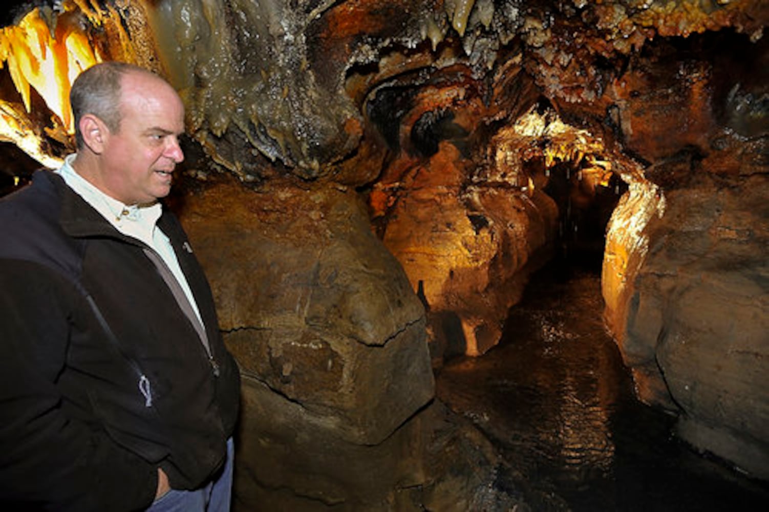 New Ohio Caverns section